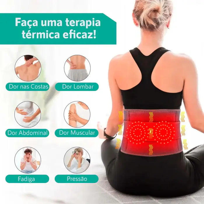 Cinta Massageadora de Aquecimento