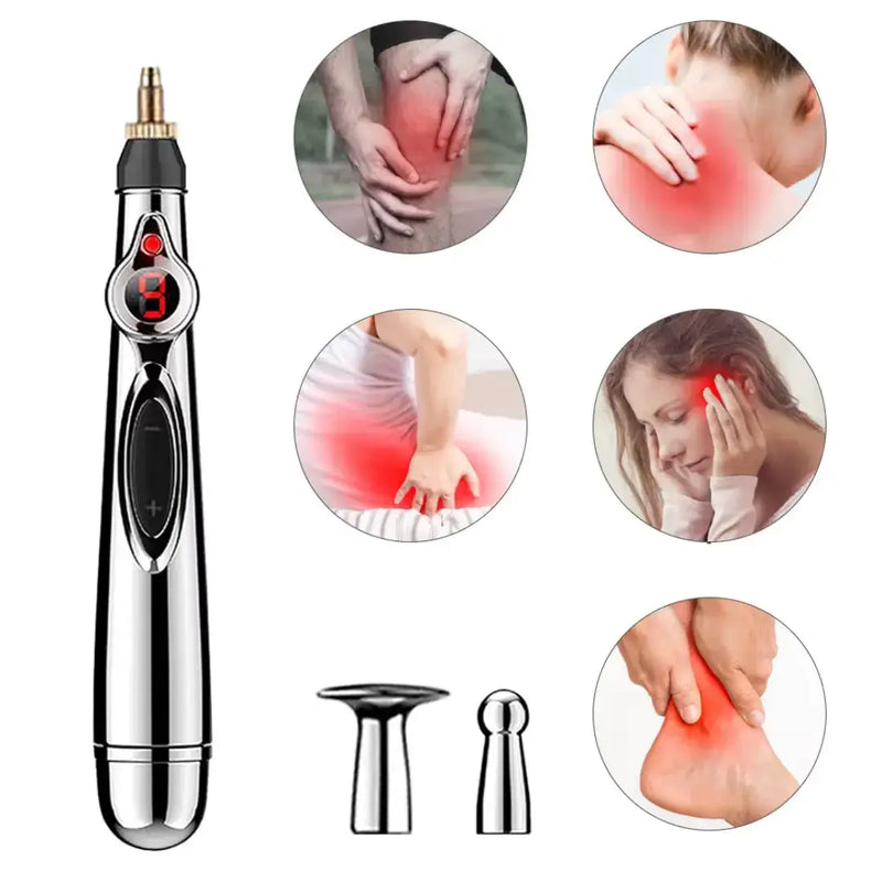 Caneta Massageadora de Acupuntura ArtiMove® - Articulações Leves [40% OFF + Kit Grátis]