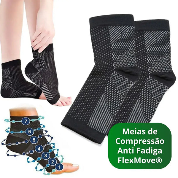 Meias de Compressão Anti Fadiga FlexMove® [Últimas Unidades]