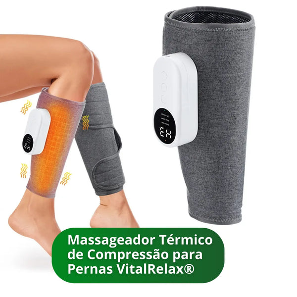 Massageador Térmico de Compressão VitalRelax® - Kit com Desconto