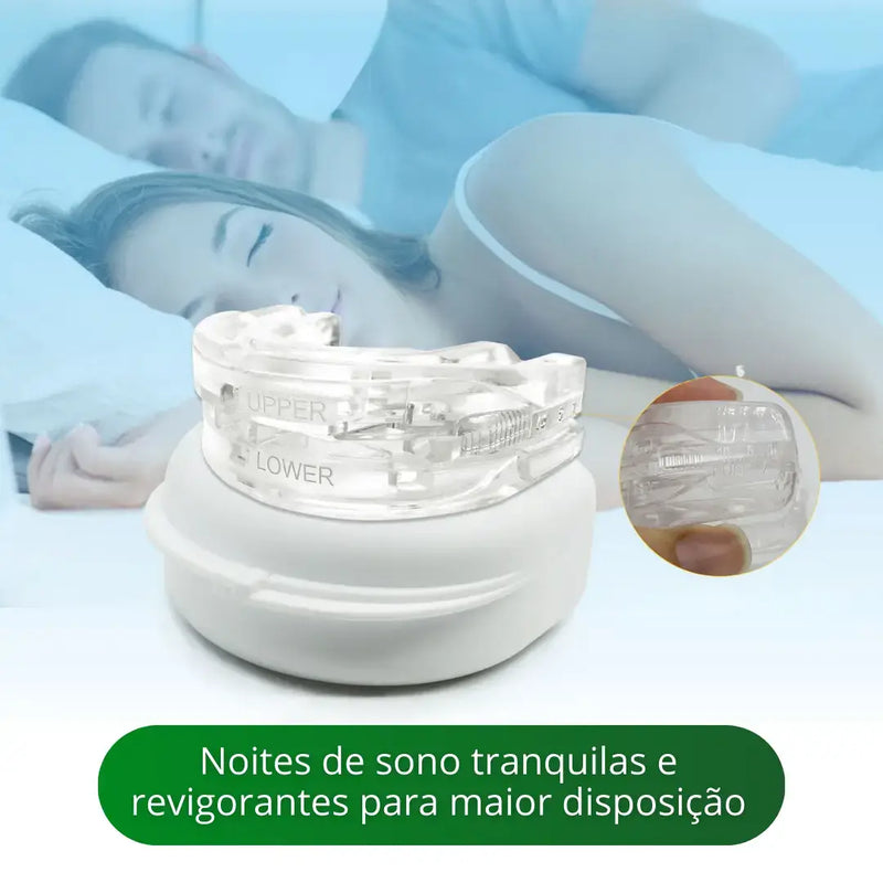 Aparelho Bucal Anti Ronco e Bruxismo SleepMax® - 40% OFF