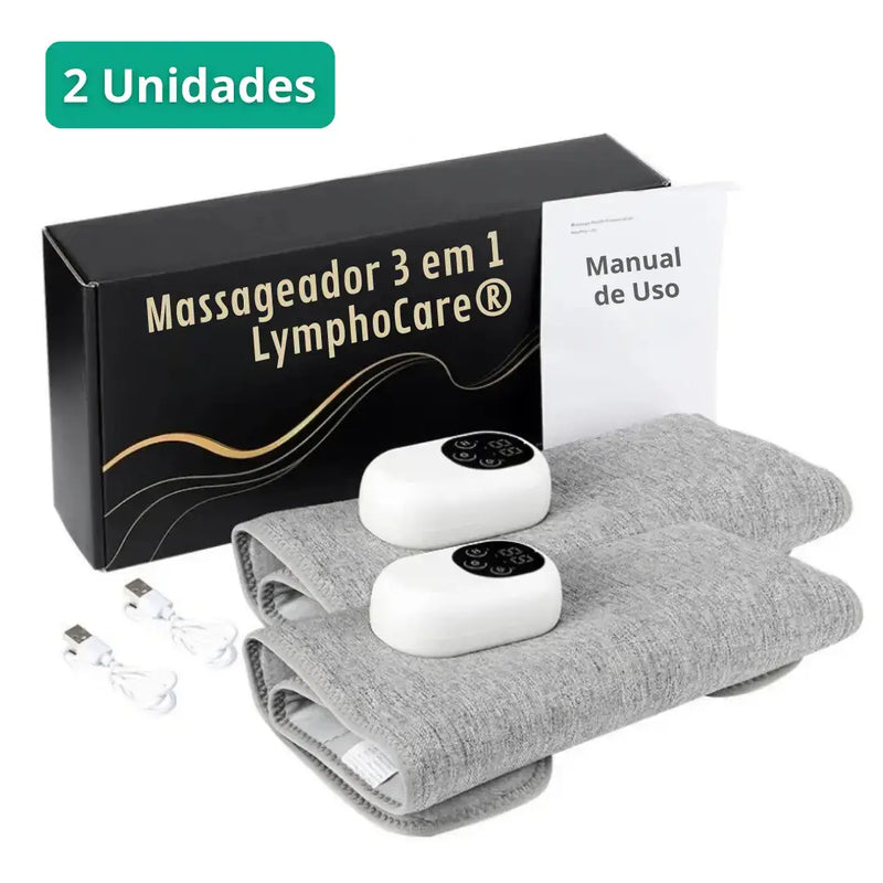 Massageador para Pernas 3 em 1 LymphoCare® - Εlіmіnе аs Vаrіzеs [Kits com Desconto]