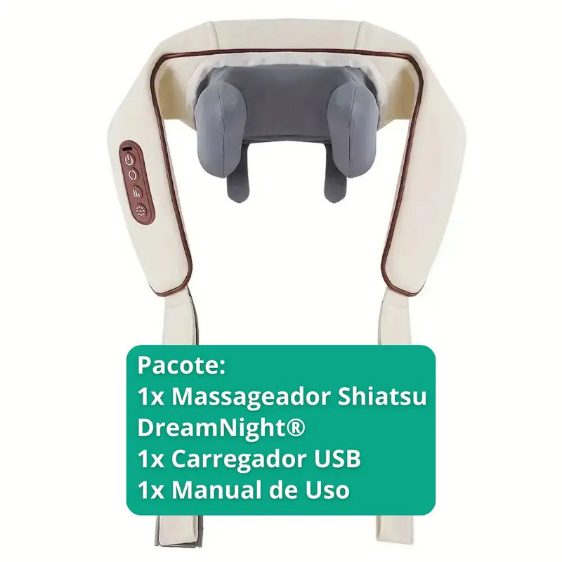 Massageador Shiatsu DreamNight® - Melhore Seu Sono [40% OFF]