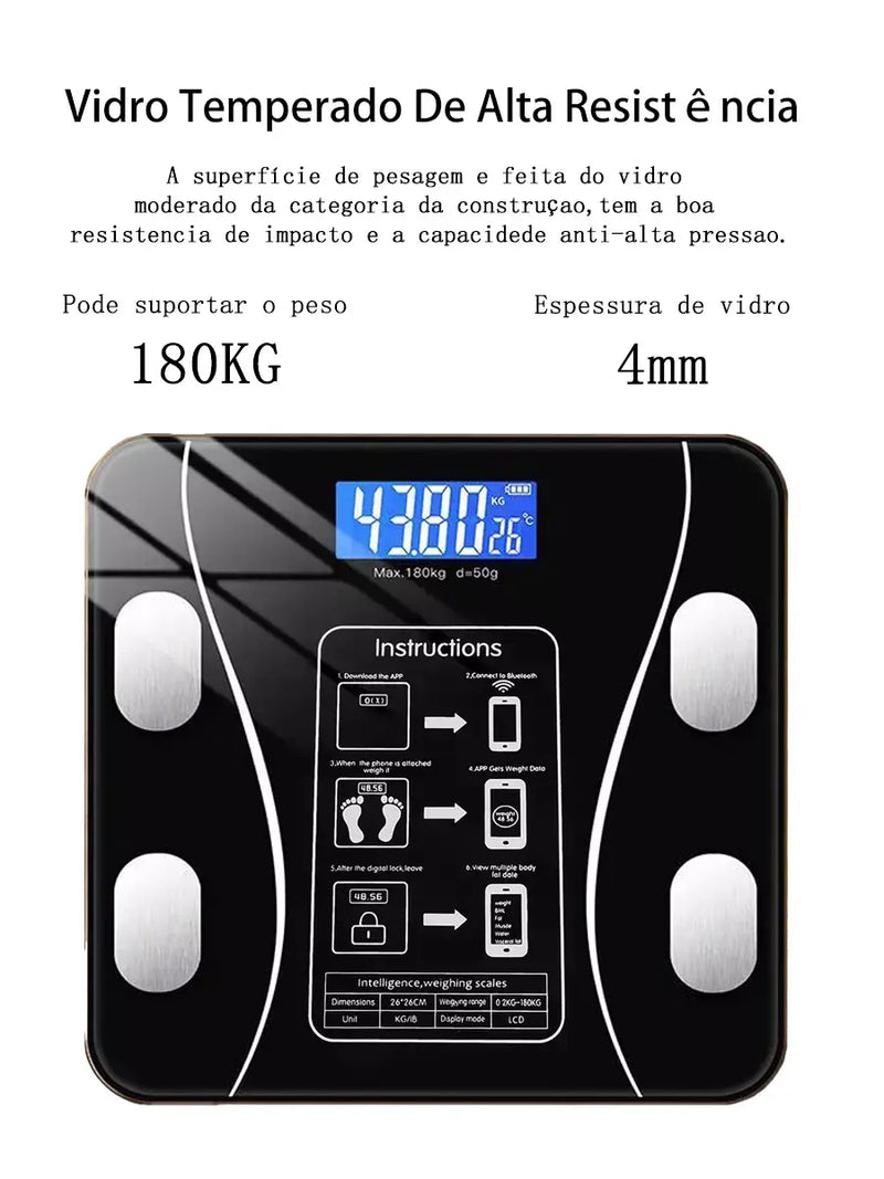 Balança Digital Bioimpedância